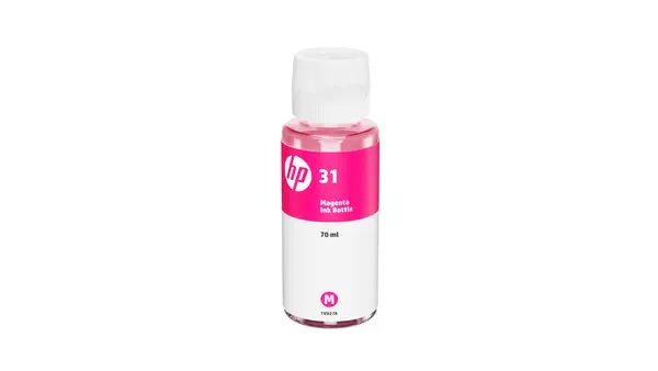Bouteille d'encre magenta authentique 70 mL HP 31 Original - Cartouches d'encre - visuel 1