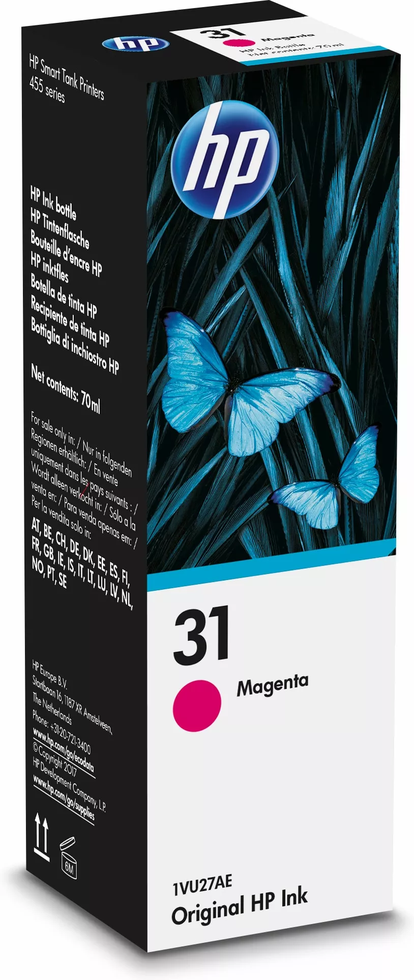 Achat HP 31 Magenta Original Ink Bottle au meilleur prix