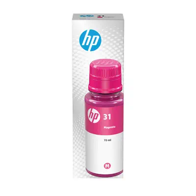 Bouteille d'encre magenta authentique 70 mL HP 31 Original - Cartouches d'encre - visuel 1