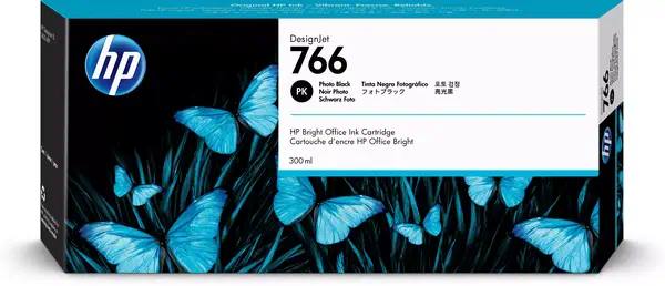 Vente Cartouche d'encre DesignJet HP 766 noir photo de HP au meilleur prix - visuel 2