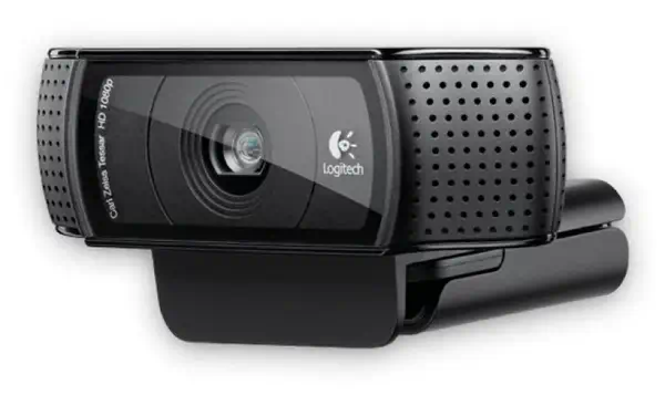 Logitech HD Pro C920 webcam 1920 x 1080 pixels USB 2.0 Noir - Webcam - visuel 3