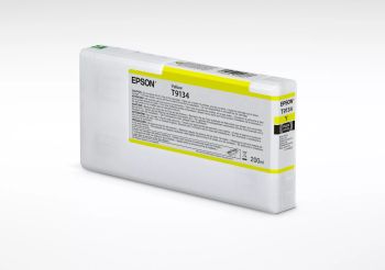 Achat Cartouches d'encre EPSON T9134 Yellow Ink Cartridge 200ml sur hello RSE