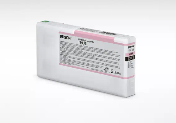 Epson T9136 Vivid Light Magenta Ink Cartridge (200ml) - Cartouches d'encre - visuel 1