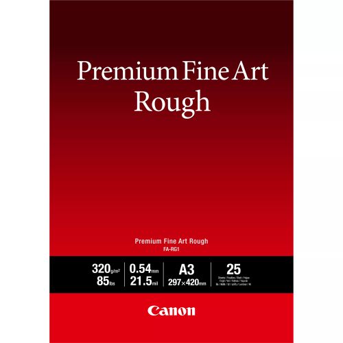 Achat Papier CANON FA-RG1 A3 25 UNI premium FineArt rough a3 25
