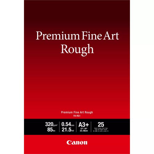 Vente Papier CANON FA-RG1 A3+ 25 UNI premium FineArt rough a3+ 25 sur hello RSE