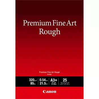 Vente Papier CANON FA-RG1 A3+ 25 UNI premium FineArt rough a3+ 25 sheets sur hello RSE