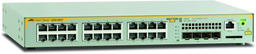 Vente Switchs et Hubs ALLIED L2+ managed switch 24x 10/100/1000Mbps 4x SFP uplink slots