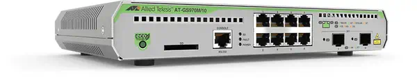 Allied Telesis AT-GS970M/10PS-50 Géré L3 Gigabit Ethernet (10/100/1000) Connexion Ethernet, supporta - Switchs et Hubs - visuel 1