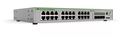 Revendeur officiel Switchs et Hubs ALLIED 24x 10/100/1000T POE+ ports 4x combo ports 370W POE capacity