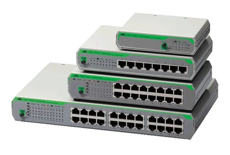 Vente ALLIED 8-port 10/100TX unmanaged switch with internal PSU Allied Telesis au meilleur prix - visuel 2