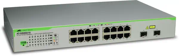 Allied Telesis AT-GS950/16-50 Géré L2 Gigabit Ethernet (10/100/1000) 1U Blanc - Switchs et Hubs - visuel 1