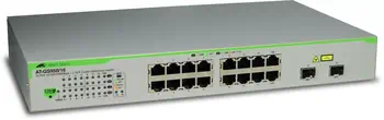 Vente Switchs et Hubs ALLIED 16x port x10/100/1000BaseT WebSmart switch with 2 sur hello RSE