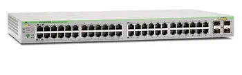 Achat ALLIED 48x 10/100/1000T POE+ Websmart Switch with 4 et autres produits de la marque Allied Telesis