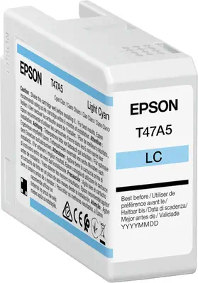 Epson T47A5 cartouche d'encre 1 pièce(s) Original Cyan clair - Cartouches d'encre - visuel 1