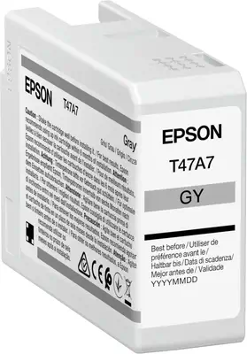 Epson T47A7 cartouche d'encre 1 pièce(s) Original Gris - Cartouches d'encre - visuel 1