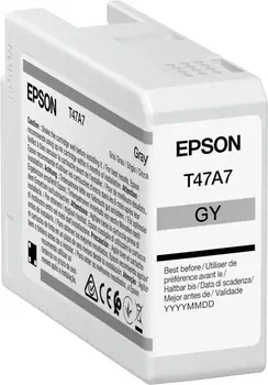 Achat responsable Epson T47A7 cartouche d'encre 1 pièce(s) Original Gris