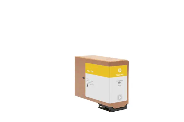 HP 775 Cartouche d'encre jaune - 500 ml - Cartouches d'encre - visuel 1