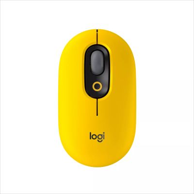 Revendeur officiel Pack Clavier, souris LOGITECH POP Mouse with emoji - Blast Yellow - Emea