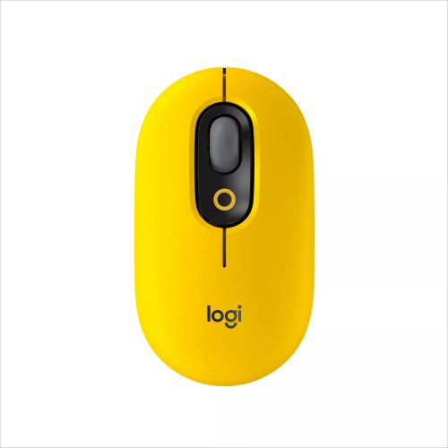 Achat LOGITECH POP Mouse with emoji - Blast Yellow - Emea - 5099206101654