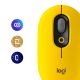 Vente LOGITECH POP Mouse with emoji - Blast Yellow Logitech au meilleur prix - visuel 8