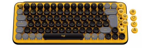 Achat LOGITECH POP Keys Wireless Mechanical Keyboard With sur hello RSE