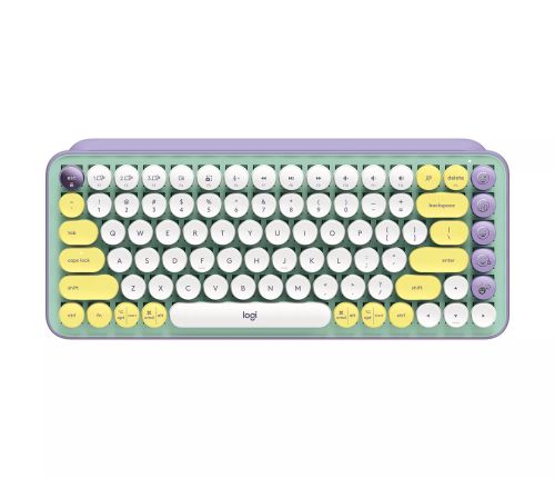 Achat Clavier LOGITECH POP Keys Wireless Mechanical Keyboard With sur hello RSE
