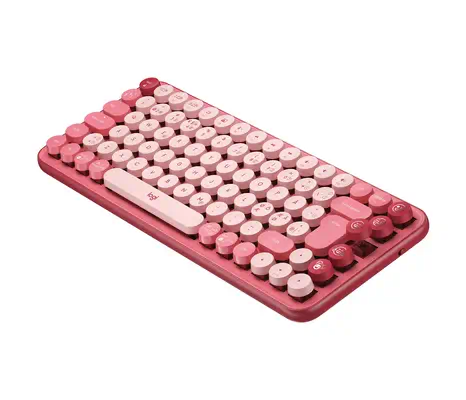 Vente Logitech POP Keys Wireless Mechanical Keyboard With Emoji Logitech au meilleur prix - visuel 2