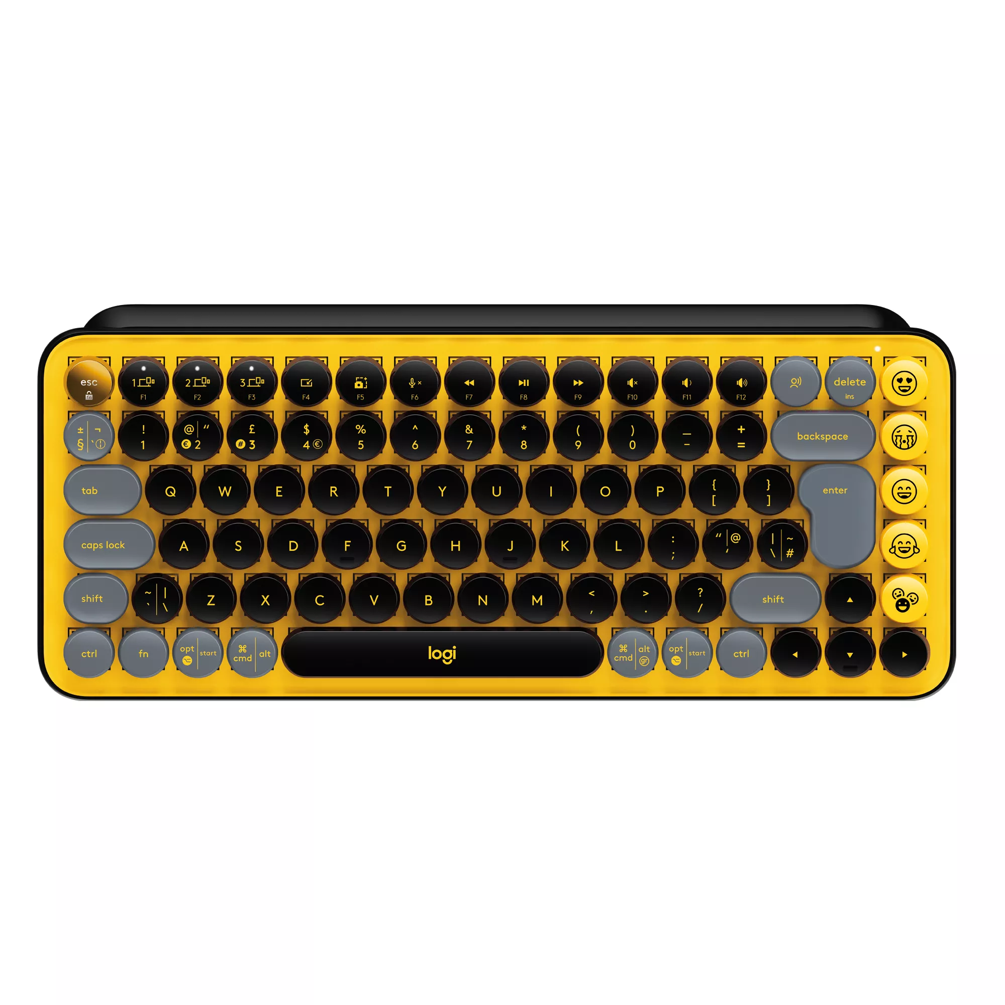 Achat Logitech POP Keys Wireless Mechanical Keyboard With Emoji au meilleur prix