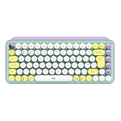 Vente Clavier Logitech POP Keys Wireless Mechanical Keyboard With Emoji