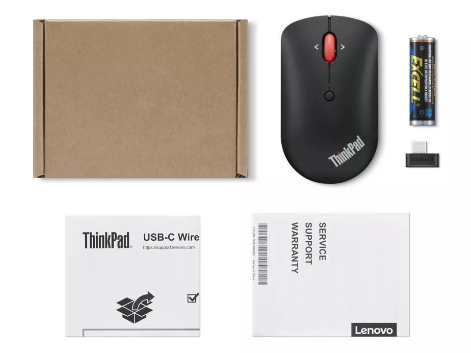 Achat LENOVO ThinkPad USB-C Wireless Compact Mouse sur hello RSE - visuel 7