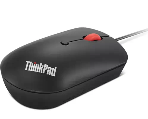 Lenovo 4Y51D20850 souris Bureau Ambidextre USB Type-C Optique 2400 DPI - Souris - visuel 2