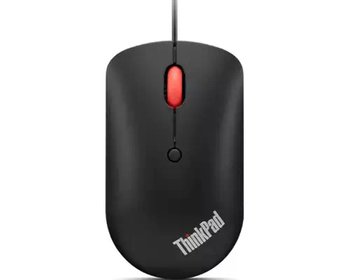 Lenovo 4Y51D20850 souris Bureau Ambidextre USB Type-C Optique 2400 DPI - Souris - visuel 5