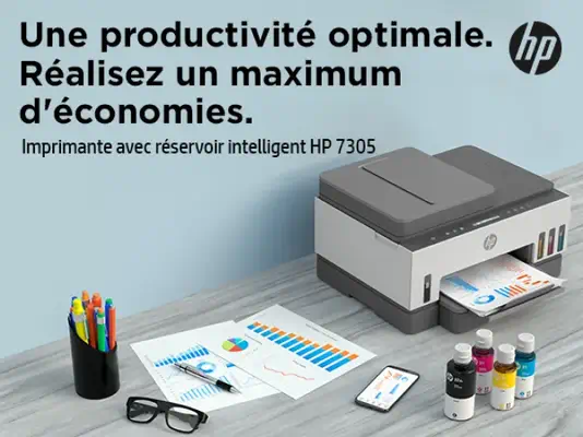 Smart Tank 7305 Sans fil All-in-One Couleur Imprimante, Impression recto-verso; copieur, scanner - HP - Autre Imprimante - visuel 8