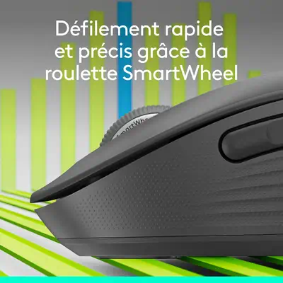 Logitech Signature M650 L Logitech - visuel 1 - hello RSE - LONGÉVITÉ DE LA BATTERIE DE 24 MOIS