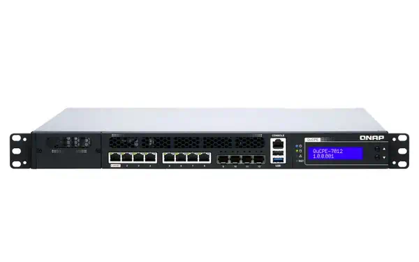 QNAP QuCPE-7012-D2146NT-32G Intel Xeon D-2146NT 8x2 QNAP - visuel 1 - hello RSE - Puissante architecture matérielle de classe serveur