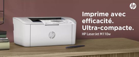 HP LaserJet M110W Mono up to 20ppm Printer HP - visuel 1 - hello RSE - Commande aisée