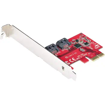 Revendeur officiel Switchs et Hubs StarTech.com Carte PCI Express SATA 2 ports - Carte