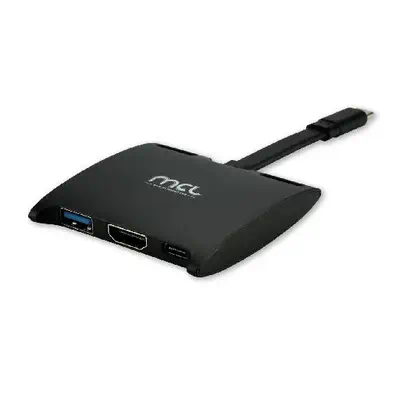MCL MD1B99AUSB3C559 station d'accueil Avec fil USB 3.2 Gen 1 (3.1 Gen 1) Type-A Noir - Station d'accueil pour portable - visuel 1