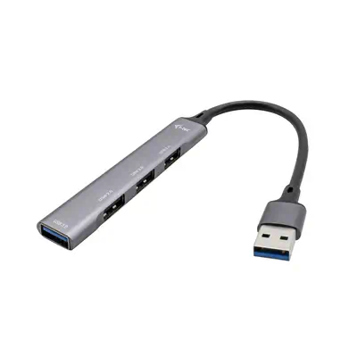 i-tec Metal USB 3.0 HUB 1x USB 3.0 + 3x USB 2.0 - I-Tec - Switchs et Hubs - visuel 1