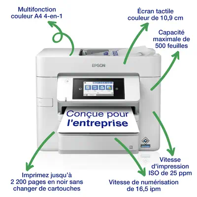 WorkForce Pro WF-C4810DTWF - Epson - Multifonctions Jet d'encre - visuel 8