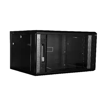 MCL 19p cabinet 6U depth 450 - Black MCL - visuel 1 - hello RSE - Construction robuste