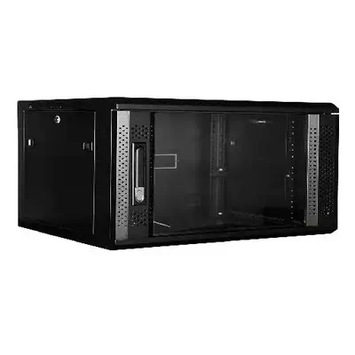 MCL 19p cabinet 6U depth 600 - Black MCL - visuel 1 - hello RSE - Options de montage polyvalentes