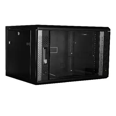 MCL 19p cabinet 9U depth 600 - Black MCL - visuel 1 - hello RSE - Options de montage polyvalentes