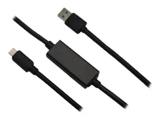 MCL USB-C M / USB-A 3.0 M active cable - 10m - Câble USB - visuel 1