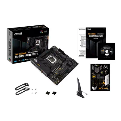 Vente ASUS TUF GAMING B660M-PLUS WIFI D4 LGA1700 4xDIMM ASUS au meilleur prix - visuel 6