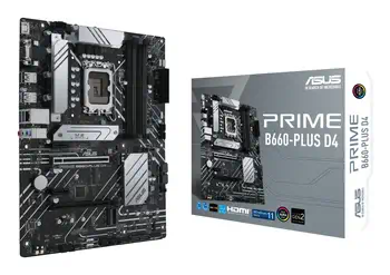 Livraison gratuite ASUS PRIME B660-PLUS D4 Intel B660 LGA 1700 ATX