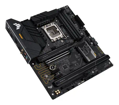 TUF GAMING B660-PLUS WIFI D4 Asus - visuel 1 - hello RSE - Panneau d'E/S en acier inoxydable