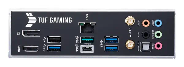 TUF GAMING B660-PLUS WIFI D4 Asus - visuel 1 - hello RSE - Intel Wi-Fi 6