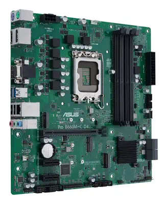 ASUS PRO B660M-C D4-CSM Intel B660 LGA 1700 micro ATX - Asus - Carte mère - visuel 3