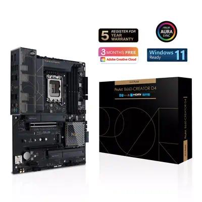 ASUS PROART B660-CREATOR D4 Intel B660 LGA 1700 - Asus - Carte mère - visuel 4